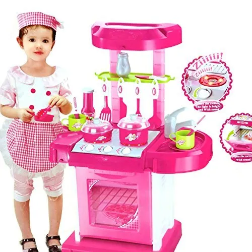 battery operated kitchen toy set