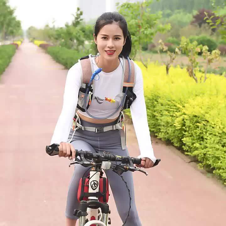Bike Cycling Backpack Running Hydration Water Bag Knapsack Hiking Pack