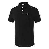 Titleist！New J.lindeberg Footjoymalbon Uniqlo ◇♈ New golf clothing mens short-sleeved T-shirt summer sports sweat-wicking quick-drying no-iron mens lapel versatile jersey