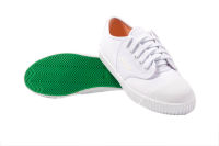 รองเท้าผ้าใบ สีขาว รองเท้านักเรียน นันยาง Nanyang 205-S เบอร์ 30 - 47 ของแท้ 100%