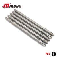 【LZ】✧¤﹍  Double End Bits para ferramenta de mão extra longo chave de fenda Bit Set 1/4  Shank Phillips Torx PH1 PH3 T15 T20 5pcs