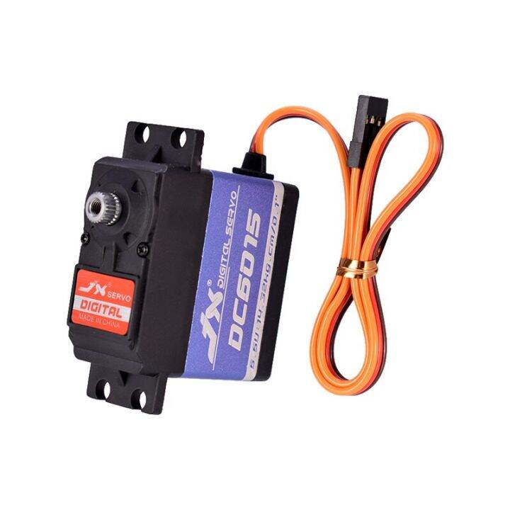 100-original-jx-15kg-servo-0-1sec-6-6v-อลูมิเนียมโลหะเกียร์-core-เซอร์โวระบบดิจิตอล-rc-มาตรฐานสำหรับ1-10รถ-rc-crawler