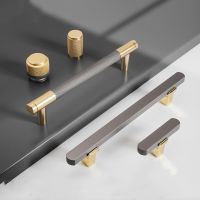 ๑❄ Modern Minimalist Nordic Style Grey Knurled Cabinet Handles for Furniture Kitchen Drawer Cabinet Door Knobs Handles 400mm Pull