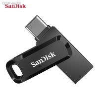 แฟลชไดร์ฟ USB กันน้ำขนาดเล็ก✒Jm28 SanDisk-OTG USB 3.1 Tipo C Drive U Disk Pendrive หน่วยความจำ512GB 256GB 64GB 32GB 150 Mbps SDDD3