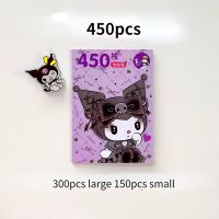 ❒✎♞ 450pcs Cute Cartoon Sanrio Kuromi Cinnamoroll Melody Hello Kitty PomPomPurin Pochacco Sticker Book(See The Video for Details)