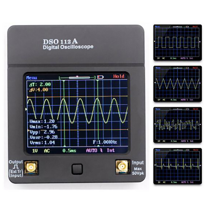 DSO112A 2MHz 5Msps Pocket USB Digital Storage Oscilloscope Touch Screen X1N7 
