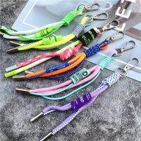 ✠☜ Lanyard Color Contrast Keychain Personalized Braided Phone Charm Universal Strap Functional Waist Rope for Bags Decorative