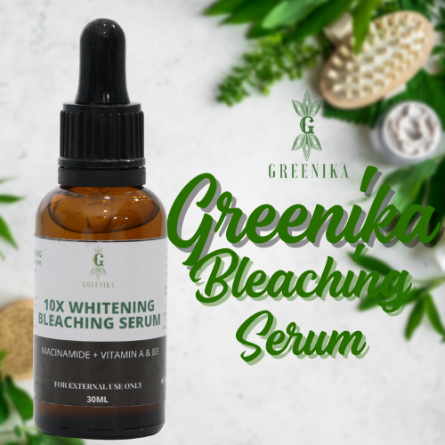 [ 10x Whitening Bleaching Serum ] Greenika Bleaching Serum Glutathione