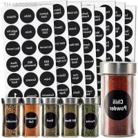 ✱✎ 144pcs Printed Round Spice Stickers Seasoning Bottle Jar Labels Storage Kitchen Waterproof Stickers Spice Tags BBQ Label