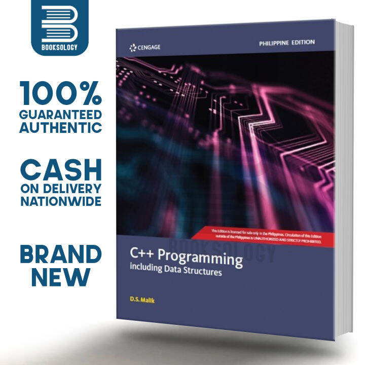 C++ PROGRAMMING including Data Structures - D.S. Malik | Lazada PH