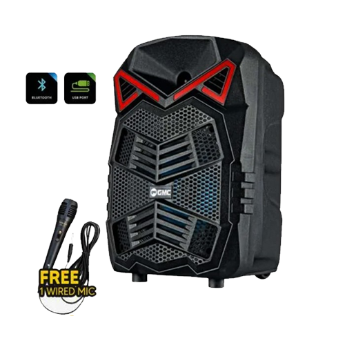 GMC Speaker Bluetooth Portable Model Soundbar Exstra Bass RMS 25W FM