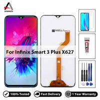 6.21นิ้วสำหรับ Infinix Smart 3 Plus X627จอแสดงผล LCD Touch Screen Digitizer Assembly Replacement 100% ทดสอบไม่มี Dead Pixel อะไหล่ซ่อมคุณภาพสูง