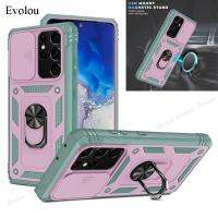 [HOT 2023] กล้องเลื่อนสำหรับ Samsung Galaxy S21 Ultra S20 FE A51 A13 A52 A52S เคสป้องกันแบบไฮบริดผู้ถือกันกระแทกซองใส่บัตรสล็อต