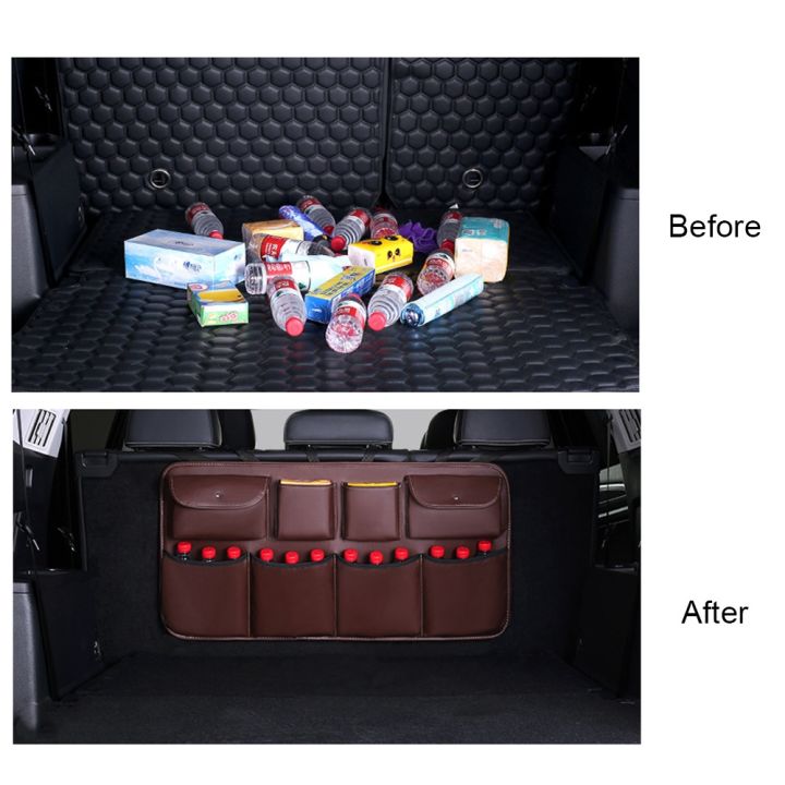 hotx-cw-leather-car-rear-back-storage-hanging-nets-organizer-stowing-tidy-interior-automotive-accessories