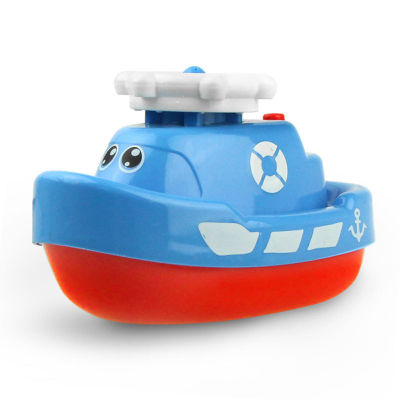 Cartoon Funny Baby Bath Toy Electric Rotating Spraying Water Ship Infant Water Jet Boat Bathroom Bathtub Kid Gift