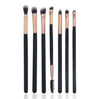 Bbl 7 Essential Makeup Eye Brush Set-อายแชโดว์ Eyelash Eyeliner Tapered Blending Kit Make Up Brushes Pincel Maquiagem