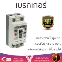 รุ่นใหม่ล่าสุด เบรกเกอร์ เบรกเกอร์ไฟฟ้า เบรกเกอร์ลอย HACO SB-N25L 25A 2P คุณภาพสูงมาก ผลิตจากวัสดุอย่างดี ไม่ลามไฟ รองรับมาตรฐาน มอก. Circuit Breakers จัดส่งฟรีทั่วประเทศ