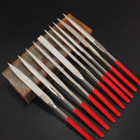 10 Pcs Mini Needle File Set Handy Tools for Ceramic Glass Crafts size:3*140mm