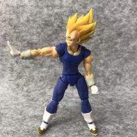 （HOT) คุไซย่า SHF ปีศาจ Vegeta หอยวิเศษ สามารถเคลื่อนย้ายได้ โมเดลเครื่องประดับตุ๊กตา