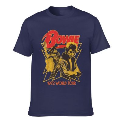 David Bowie 1972 World Tour Mens Short Sleeve T-Shirt
