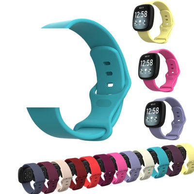 สายนาฬิกา Strap Band for Fitbit Versa 4 and Sense 2 Silicone Watchband
