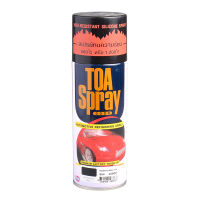 SPY สีสเปรย์ สินค้าขายดี!!  ทนความร้อน TOA รุ่น 0054 ขนาด 400 ซีซี สีดำ Paints &amp; Primers  สเปรย์  Spray