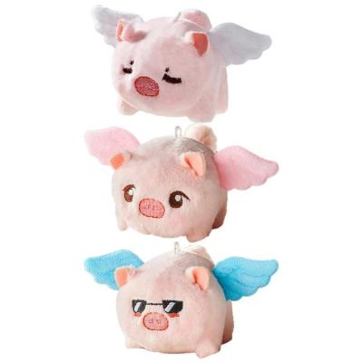 Pig Plush Spinning Angel Pig No Batteries Required with Built in Whistle Hangable Soft Decompression Toys for Boys Girls Women Men Adults Kids astounding