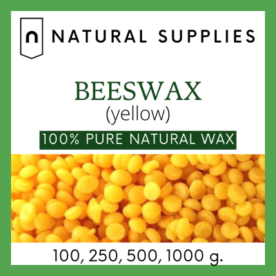 Yellow Beeswax Pellets บีแว็กซ์ ไขผึ้งสีเหลือง เกรดเครื่องสำอาง