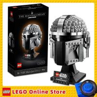 LEGO &amp; Star VAN- Casque The Mandalorian 75328, ensemble de construction, présentoir, décoration de collection pour adultes, cadeau danniversaire, 584 pièces