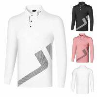 new tide Japanauthentic Pxgมลพิษสำหรับผู้ชายเสื้อผ้าใส่ตีกอล์ฟกันแดดเสื้อแจ็คเก็ตผู้ชายเสื้อโปโลแห้งเร็วลำลองกีฬากลางแจ้งเสื้อเจอร์ซีย์ระบายอากาศ