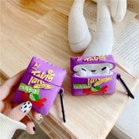 [ขายดี] 3D น่ารัก TAKIS ขนมมันฝรั่งเคส Airpods หูฟังไร้สายชุดหูฟังครอบไร้สายสำหรับ AirPods PRO 2 3 Cover Cas