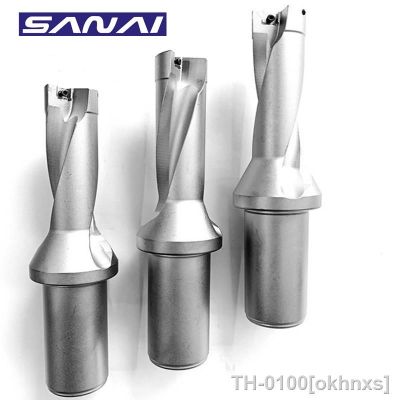 ✧ Broca Indexável SANAI Série SP U Rápida 2D 3D 4D 5D Torno CNC Perfuração de Metal14mm-40mm Profundidade Ferramenta