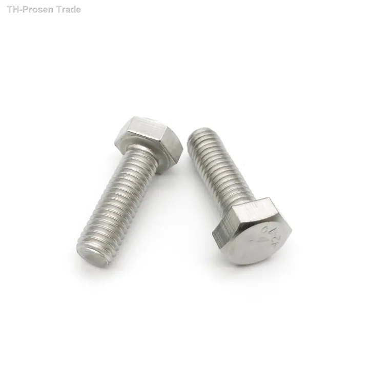 m3-m4-m5-m6-m8-m10-m12-m14-m16-a2-70-304-stainless-steel-metric-thread-din933-outside-hex-head-bolt-external-hexagon-head-screw