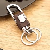 Móc chìa khóa xe OMUDA cao cấp có chốt bấm đeo đai quần K3713 thumbnail