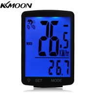 KKmoon มัลติฟังก์ชั่หน้าจอแอลซีดีจักรยานคอมพิวเตอร์จักรยานไร้สายกันฝน S Peedometer วัดระยะทางขี่จักรยาน2.8นิ้วกันน้ำ