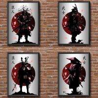 ญี่ปุ่น Samurai โปสเตอร์ Warrior Guard Ronin Wall Art ภาพผ้าใบ HD พิมพ์ห้องนั่งเล่นตกแต่งบ้านภาพวาดของขวัญ Cuadros New