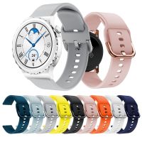 [SOSO 3C accessories] สายรัดข้อมือซิลิโคนสำหรับ HUAWEI Watch GT 3 Pro 43มม. 46มม. GT2 42มม. สร้อยข้อมือกีฬาสายรัดกันน้ำ