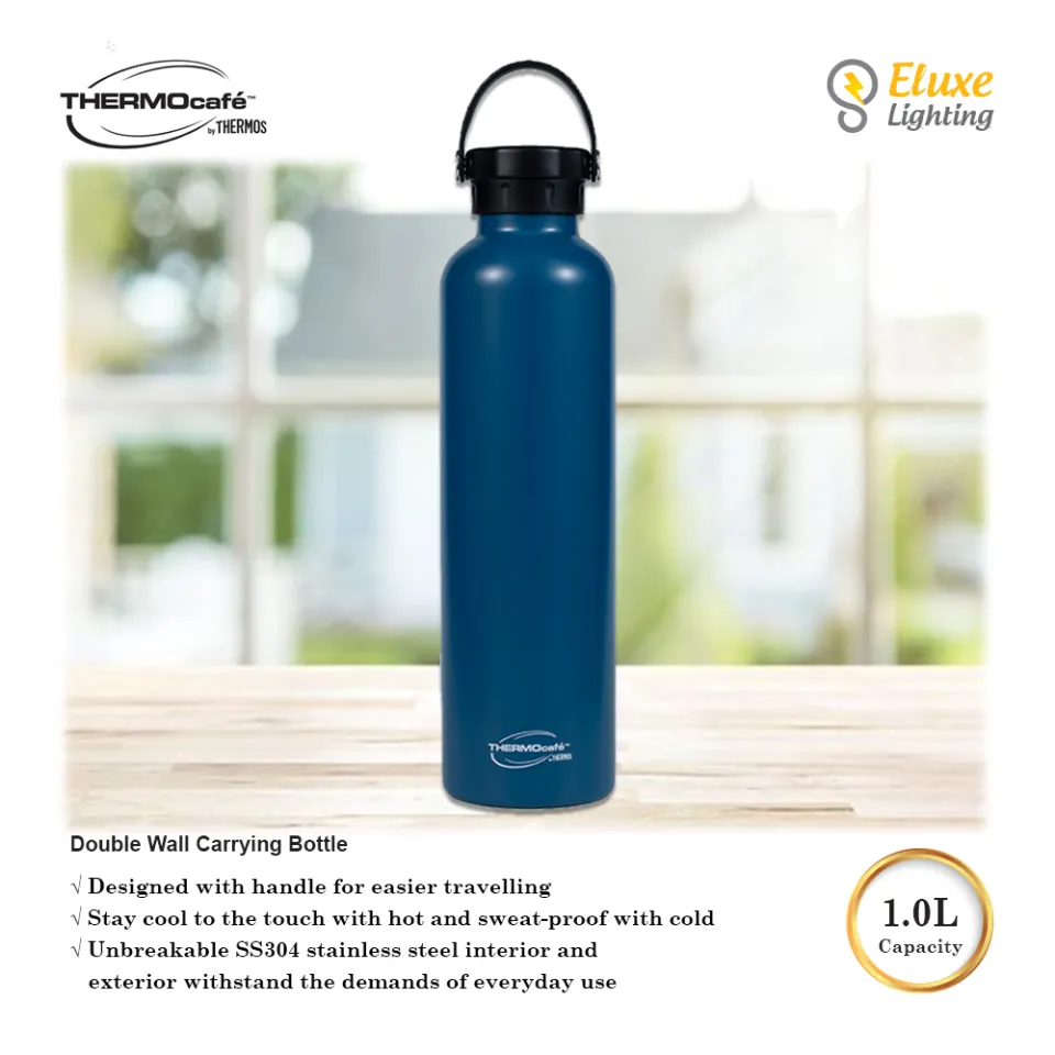 Thermos ThermoCafe Stainless Steel Flask, 1.0L