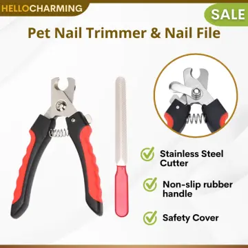 Heavy duty nail outlet file for dogs