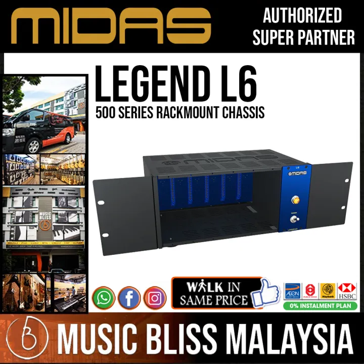 Midas Legend L6 500 Series Rackmount Chassis Lazada