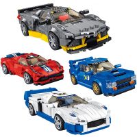 2023 new Super Race car Compatible city F1 Speed Champions Great Vehicle Racing model Building blocks bricks sports Kit sets toy