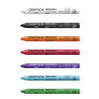 Caran D’ache สีเทียนกันน้ำ Neocolor I แท่งปลีก มีให้เลือก 50 สี