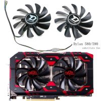 Gratis Ongkir/Original❅❁ Dylan DEVIL RX 580 RX590 8G การ์ดจอ Cooling แทนพัดลมใหม่ปิดเสียง