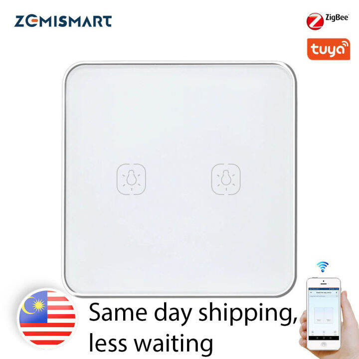 Zemismart Tuya Zigbee Wall Switch Alexa Google Home Light switches No