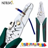 Multifunctional Wire Stripping Pliers Copper Crimper Wire Snap Ring Terminals Crimpper Electrician Wire Stripper Tools