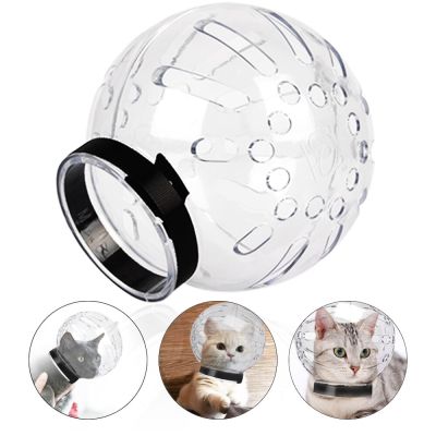 Cat Muzzle Anti-Bite Breathable Protective Space Hood Anti-Licking Grooming Mask Cats Bathing Grooming Bag Small Pets Supplies Adhesives Tape