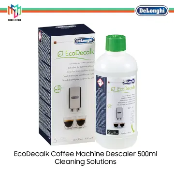 Delonghi Descaler EcoDecalk Coffee Machine 200ml / 500ml DLSC202 DLSC500