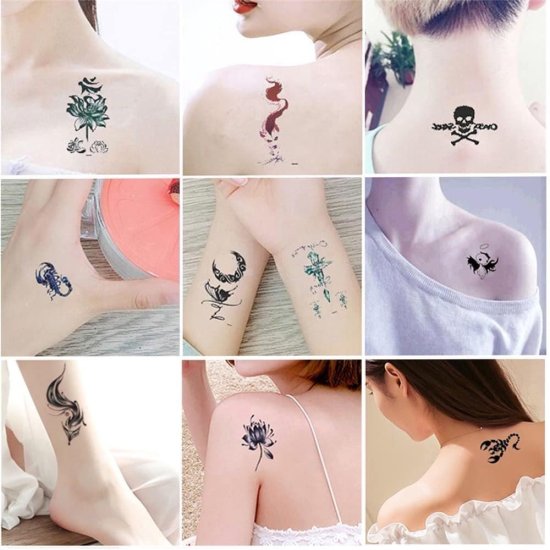 Mua Hình xăm dán Mini Chống Thấm Nước tatoo chất săm mini tạm thời bền đẹp  miếng dán chống nước - Yeep