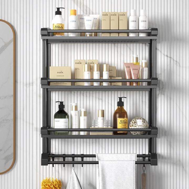 Bathroom Stand Organizer Storage Rack 1/2/3 Layer Shelf for Wall Shower