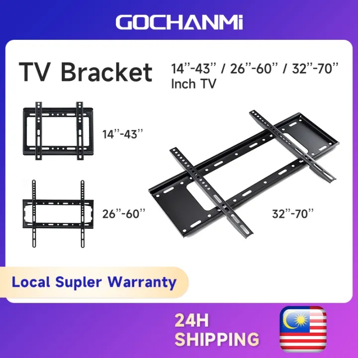 Universal 14 43 / 26 60 / 32 70 Inch Breket TV 65" inch TV